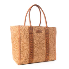 Load image into Gallery viewer, MYRA YELLOWSTONE BUNKHOUSE AMBER WEEKENDER BAG