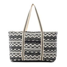 Load image into Gallery viewer, MYRA NOCTURNE MESA WEEKENDER BAG IN MIDNIGHT IVORY