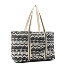 Load image into Gallery viewer, MYRA NOCTURNE MESA WEEKENDER BAG IN MIDNIGHT IVORY