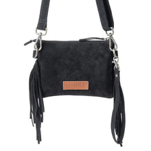 Load image into Gallery viewer, MYRA DESERT WING CROSSBODY BAG IN BLACK