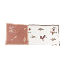 Load image into Gallery viewer, MYRA WILD WEST LEGENDS COTTON THROW