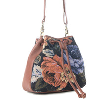Load image into Gallery viewer, MYRA OLD SOUL BUCKET BAG IN VINTAGE MAUVE