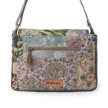 Load image into Gallery viewer, MYRA WILDFLOWER TRACE MESSENGER BAG IN SUNRISE PATCH