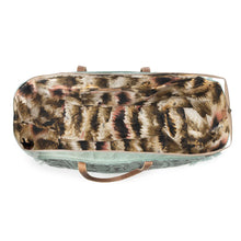 Load image into Gallery viewer, MYRA WILDTUSK WEEKENDER BAG IN GREEN VINTAGE PRINT
