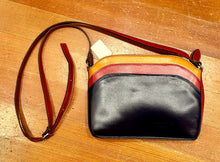 Load image into Gallery viewer, VERA PELLE COLOR BLOCK LEATHER CROSSBODY
