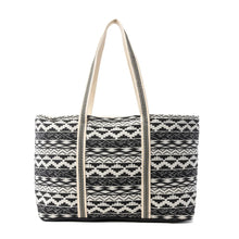 Load image into Gallery viewer, MYRA NOCTURNE MESA WEEKENDER BAG IN MIDNIGHT IVORY
