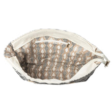 Load image into Gallery viewer, MYRA NOCTURNE MESA WEEKENDER BAG IN MIDNIGHT IVORY
