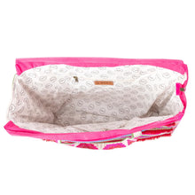 Load image into Gallery viewer, MYRA CARNIVAL WEEKENDER BAG IN NEON FUCHSIA
