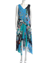 Load image into Gallery viewer, NEIMAN MARCUS ORIENTAL FLORAL PRINT DRESS
