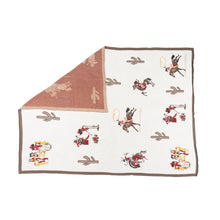 Load image into Gallery viewer, MYRA WILD WEST LEGENDS COTTON THROW
