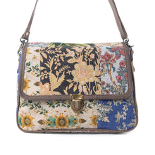 Load image into Gallery viewer, MYRA WILDFLOWER TRACE MESSENGER BAG IN SUNRISE PATCH
