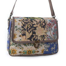 Load image into Gallery viewer, MYRA WILDFLOWER TRACE MESSENGER BAG IN SUNRISE PATCH
