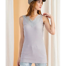 Load image into Gallery viewer, EASEL PINK RIBBED TANK NWT
